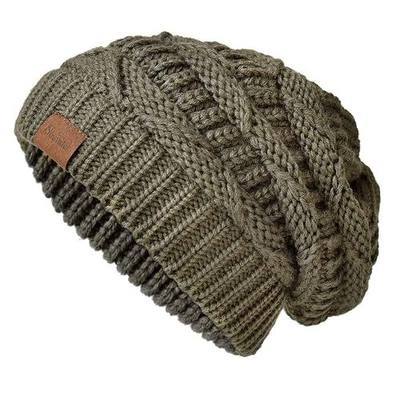 Knit Beanie Hat for Women Oversize Chunky Winter Slouchy Beanie Hats Ski Cap