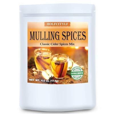 Mulling Spices, Mulling Cider Spice Mix for Apple Cider and Wine, Mulled Wine Spices, Classic Mulling Spices (4.0 oz)