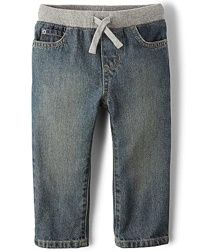 The Children's Place Boys Baby and Toddler Pull on Straight Jeans