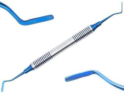 Dental Amalgam Filling Instruments Composite Shaper Carver Burnisher and Plugger by Artman Instruments (Flat Ends Filling Carver)