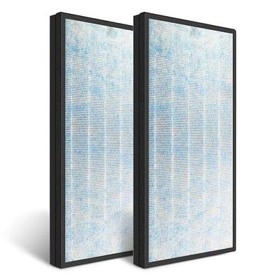 Gocheer Air Purifier for Large Room CADR 1,000 Covers 2,500 Sq ft Dual Drive 4-in-1 H13 True HEPA Filters Smart Air Cleaner for Home Eliminate Smoke Dust Pollen Mold Pet Dander Allergens Gases (Filter)