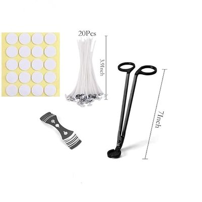 Vidisan Stainless Steel Candle Wick Trimmer Wick Clipper Wick Cutter Scissor -Black
