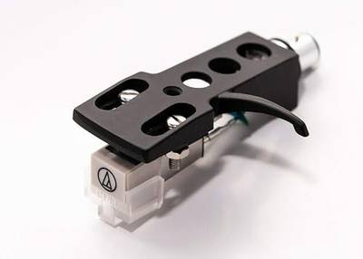 Black Headshell, AT-3600L Cartridge and Stylus, Needle for Technics SL D1, SL D1K, SL D2, SL D202, SL D205, SL D2K, SL D3, SL D303, SL D33, SL D3K, SL D5