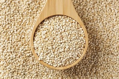 Quinoa White Whole Grain Raw Organic - Pre Washed - Protein, Fiber & Iron - Rice & Pasta Substitute - Gluten Free - Kosher for Passover - 12 Oz Resealable Bag (2-Pack)