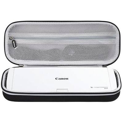 Aproca Portable Case Compatible with Canon ImageFORMULA R10 / ImageFORMULA P-215II Portable Document Scanner, Storage Hard Bag - Black (Case Only)