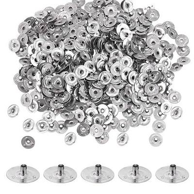 BEADNOVA Candle Wick Base 100pcs Candle Wick Cilps Sustainer Tabs for DIY and Making (12.5mm/ 0.5inch)