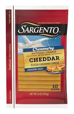 Sargento Creamery Cheddar Natural Sliced Cheese, 10 slices
