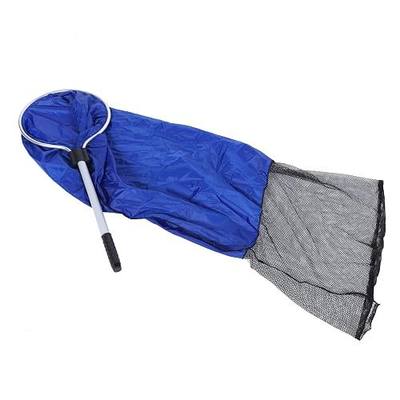 Aquarium Fish Transfer Net, Soft Semi Permeable Landing Scoop for Aquarium Aluminum Alloy 35CM Hoop 50CM Handle 1 Pack