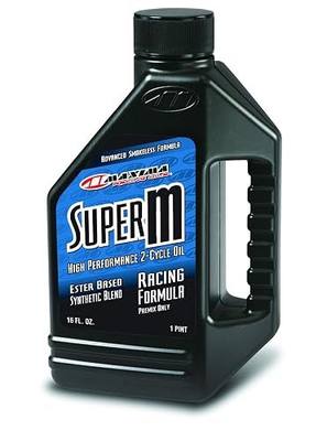Maxima Racing Oils 20916-3PK Super M Premix 2-Stroke Premix Oil 16 oz Bottle, 3-Pack