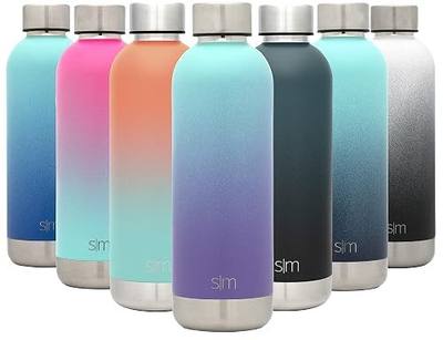 Simple Modern 17oz Bolt Sports Water Bottle - Stainless Steel - Double Wall Vacuum Insulated - Leak Proof Bottle Ombre: Tropical Seas