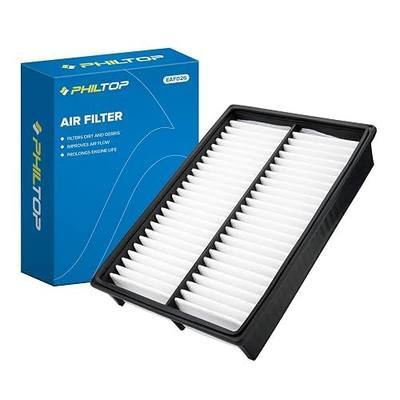 PHILTOP Engine Air Filter, Compatible with CA9898 Mazda 3 2004-2011 2012-2013(Non-Skyactiv), Mazda 5 2006-2010 2012-2015, 2.0L 2.3L 2.5L, Improve Engine Performance, Rigid Panel