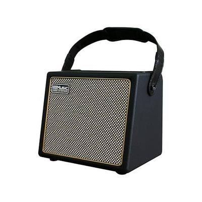 Acoustic Guitar Amplifier, 30 Watt Bluetooth Speaker Rechargeable Portable Acoustic Guitar Amp with Reverb Chorus Effect,3 Inputs, Black