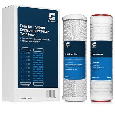 CLEARSOURCE REPLACEMENT FILTER TWIN PACK WITH 0.2 MICRON FILTRATION