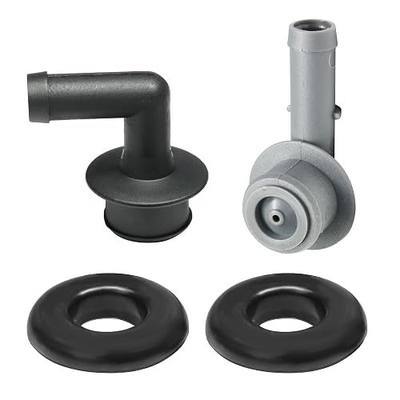 PCV CCV Vent Valve Elbows & Grommets Set Replacement For Jeep Grand Cherokee (WJ) 4.0L Engine 2000-2004 Replaced 53013360AA 53030497 2946079 PCV CCV Valve Elbow Kit