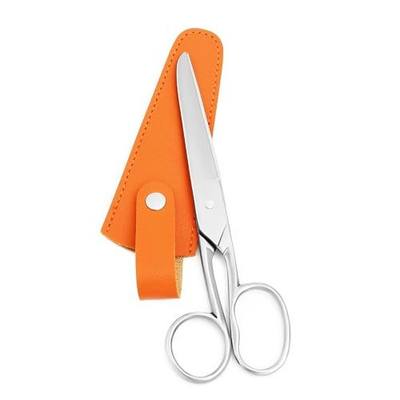 Silver Office Scissors, Heavy Duty Sewing, Paper Cutting Shears, 6"