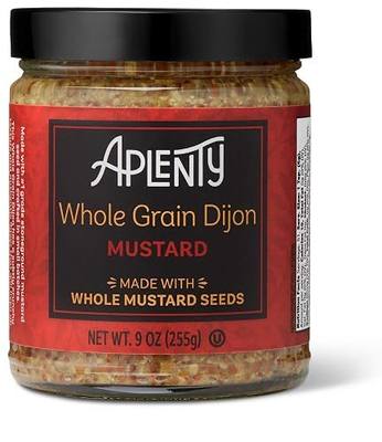 Aplenty Whole Grain Dijon Mustard, 9 Oz