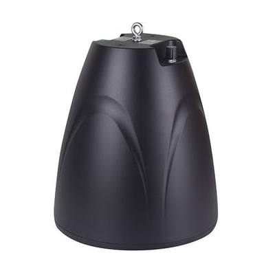 Rockville PEN-65T Black 6.5" 70V Hanging Pendant Speaker for Restaurants | 70V/100V Transformer Taps: 40W, 20W, 10W, 5W or 8 Ohm 60W RMS, Euroblock Terminals, Deep Bass
