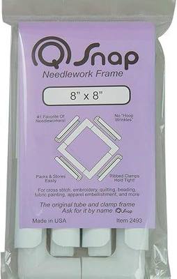 Q-Snap Needlework Frame, 8" X 8"