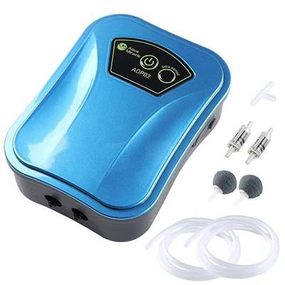 AquaMiracle USB Aquarium Air Pump Rechargeable Aerator for Bait Bucket, Portable Battery Powered Air Pump for Aquarium, Fish Tank Air Pump for Outdoor Fishing, Power Outage & Emergency