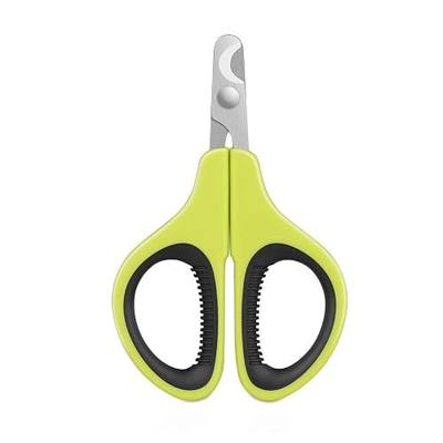 JAZZZNAP Small Animal Nail Clippers, Green Black | Kitten Claw Clippers with Non-Slip Handle for Cat, Puppies, Small Reptiles, Lizard, Birds, hedgehog and Bunny Rabbit