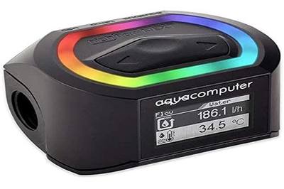 Aquacomputer G1/4 Next RGBpx Flow Sensor - High Flow (53293)