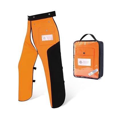 Chainsaw Chaps Apron 8-Layer Wrap for Men/Women Loggers Forest Workers Protective Chain Saw Pants Adjustable