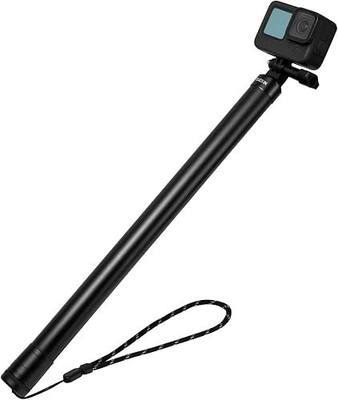 Long Selfie Stick Pole (106"/2.7M),Extension Carbon Fiber Waterproof Dive Monopod for GoPro Max 13 12 11 10, Insta360 X5 X4 Ace Pro, DJI Osmo Nano 360 Action 6 5 4 Pocket 4 3 Bike Motorcycle Accessory
