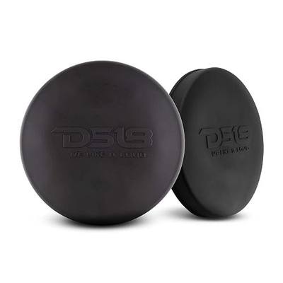 DS18 Hydro CS-8/BK 8" Silicone Marine Speaker Cover - Water, Dust and UV Rays Protection - Compatible with Tower Speakers - Great durability - Special Edition (Pair)
