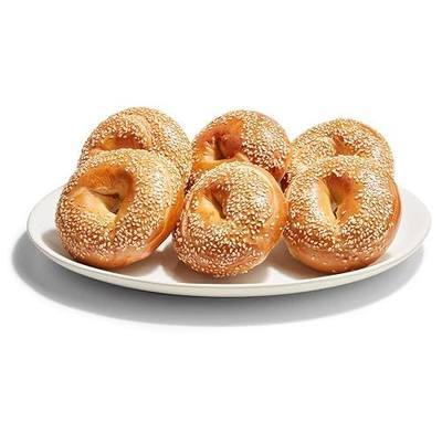 Whole Foods Market Sesame Seed Bagel 6 Count