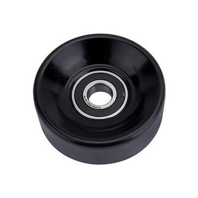 38001 Drive Idler Pulley for Chevy Ford GMC Cadillac Jeep | Compatible with Select GM Ford Chrysler Jeep Lincoln Mercury Pontiac 1994-2014, for Belt Noise or Worn Pulleys, Replace 89006