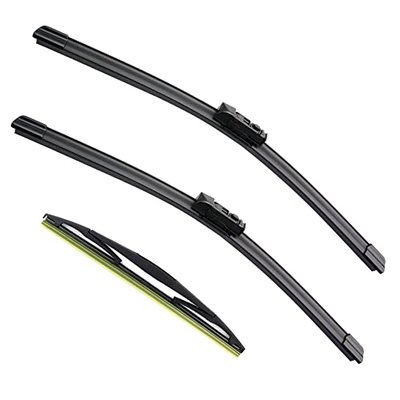 3 Factory Wiper Blade Replacement for Subaru Impreza 2017-2020 2021 2022 2023 Crosstrek 2018-2021 2022 2023 Original Equipment Windshield Wiper Blades Set - 26"/16"/12"(Set of 3) Top Lock