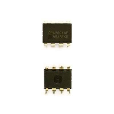 5Pcs OPA2604AP DIP-8 Dual FET-Input Low Distortion Operational Amplifiers | Substitute for OPA2604APG4 OPA2604