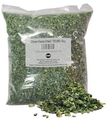 Chives-Freeze Dried 1 POUND-Heat Sealed for Freshness 16 OZ