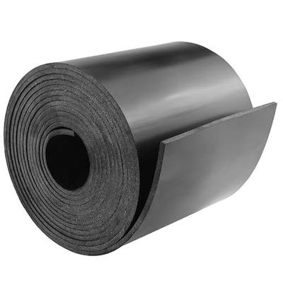 DGSL Neoprene Rubber Strips 4" W x 1/8" T x 10' L, Solid Rubber Sheets, Rolls & Strips Use for Gaskets DIY Material, Pads, Crafts, Weather Stripping, Flooring, Black