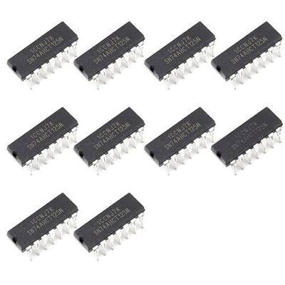 10pcs SN74AHCT125N SN74 Quadruple Bus Buffer Gates with 3-State Outputs IC DIP-14.