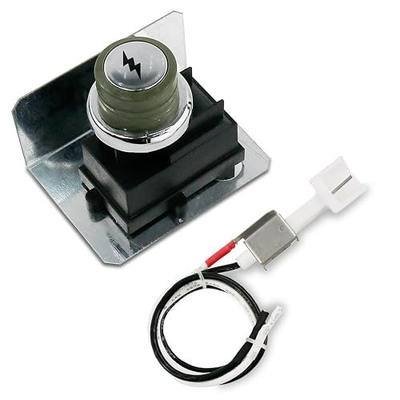 QuliMetal 67847 Igniter Kit for Weber Genesis 300 Series Grills with Side-Controls (2008-2010), Battery Igniter Kit for Genesis E310 E320 E330 with Ceramic Collector Box