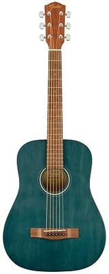 Fender FA-15 3/4 Scale Steel String Acoustic Guitar, with 2-Year Warranty, Blue, with Gig Bag
