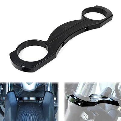 Xitomer Fork Brace Fit for DL650 V-strom 650 2004-2024 V strom 650 | Motorcycle Fork Stabilizer, Front Fork Brace, 6063-T6 Aluminum Alloy, Boost Front Fork Rigidity, Reduce Front Fork Flex