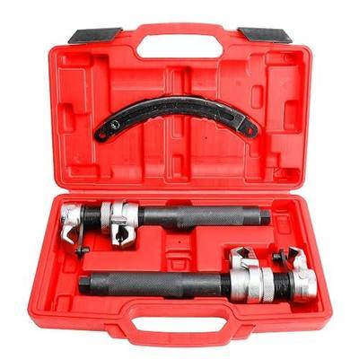Coil Spring Compressor Tool Set Heavy Duty Macpherson Strut Spring Compressor with Safety Bracket, 2200lb Capacity