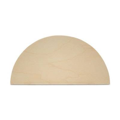 Half Circle Cutouts 16 inch, Pack of 3 Semicircle Wooden Cutouts for Crafts, Wood Signs & Unfinished Wood Door Hangers, by Woodpeckers