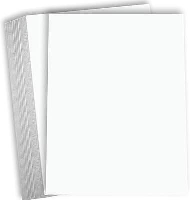 Hamilco White Cardstock Paper 8.5x11-100lb Cover Heavyweight (50PK)