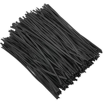 300 pcs 5 inches Black Plastic Twist Ties, Cable Ties, for Bags, Gardening Tools