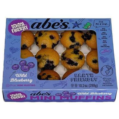 Abe's Mini Blueberry Muffin 12ct, 10.2 OZ