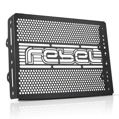 Rebel 500丨Rebel 300 2017-2026 Radiator Guard Protective Cover | T5-5754 Aluminium Motorcycle Radiator Grille Guard Cover for Rebel CMX/CM 500/300/250丨CL250/300/500 2023-2026