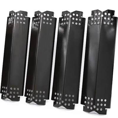 Flame Tamers Replacement for Nexgrill 720-0830H Grill, 4 Pack Grill Heat Plates Heat Shiels Burner Covers for Nexgrill 720-0830H Home Depot, Nexgrill 720-0864 720-0864M Grills, Porcelain Steel