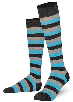 Mysocks Unisex Knee High Stripe Socks