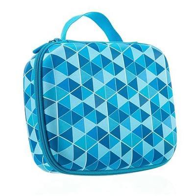 ZIPIT Jumbo Pencil Case, Cute Large Capacity Pencil Box Organizer, Blue
