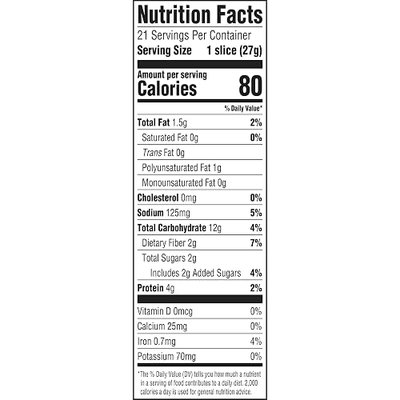 Brownberry Organic 22 Whole Grains & Seeds Bread, Thin Sliced Multigrain Bread, 20 oz Bag