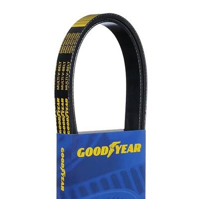 Goodyear Belts 1060495 Serpentine Belt, 6-Rib, 49.5" Length for 1979-2024 for 2011-2014 Dodge & 1979-1997 Ford