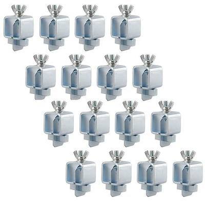Toolly Butt Welding Clamps - Small Welding Clamps Auto Body Panel Clamps for Edge to Edge Welding, Pack of 16 (1 inch x 1 inch x 2.1inch)